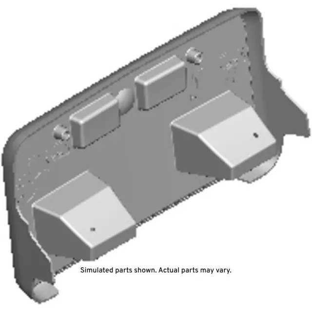 Soporte del marco de la placa de matrícula para Silverado 2500 HD 3500 HD 24-25 (N/P 85650573)
