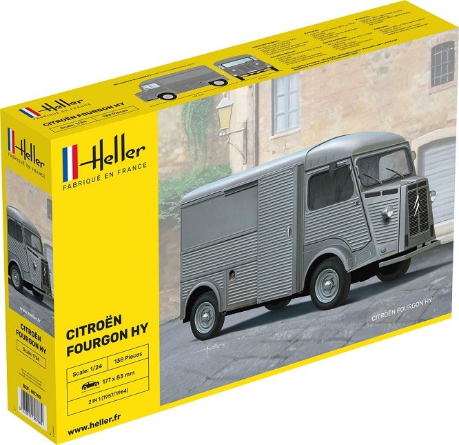 Heller 80768 1:24 Citroen Fourgon HY Auto Kit New