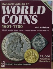 1601-1700 World Coin Catalogue (2008) 1439 pgs, w/Valuations. Lists 40000+ coins