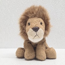 Russ Berrie Luv Pets Lion CAIRO Brown Tan Mini 5" Chamois Beanbag Plush
