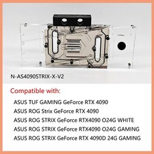 Granzon GPU Water Block For ASUS TUF GAMING RTX 4090 / RTX4090 ROG Strix