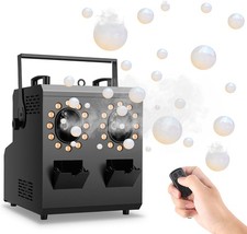 1500W RGB Fog Bubble Machine
