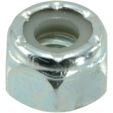 100 PCS 014973284763 Coarse Nylon Insert Lock Nuts 1/4-20 Fastener Hardware