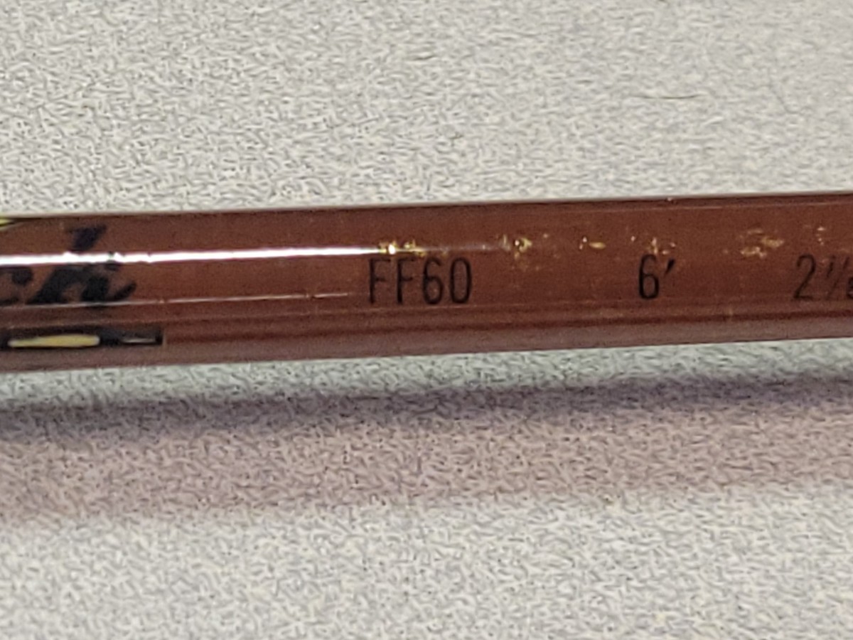 fenwick　FC60 Vintage FENWICK 1260 Lunker Stik Baitcasting 6' Rod made in