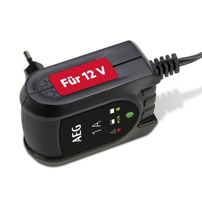 AEG Batteriepulser 1A 12V Batterietrainer Akku Refresher Auto Motorrad E-Bike