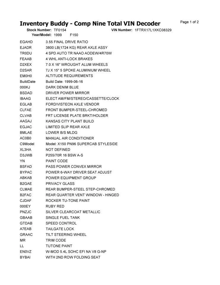 Motor 5,4 L VIN L octavo dígito SOHC compatible con 99 EXPEDITION 535594 Foto 4 de 4