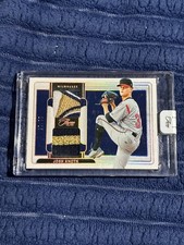 2024 Panini Three and Two Josh Knoth RC Dual Jersey Logo Patch Silver #/25