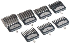 Andis Master Series Premium Hair Clipper Attachment Comb Set Clipper Guards C...
