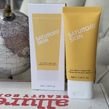 Saturday Skin Yuzu Vitamin C Sleep Mask – 50ml / 1.69 fl. oz. – New in Box