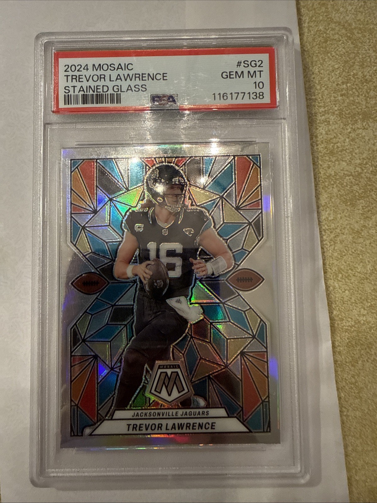 2024 Panini Mosaic - Stained Glass Trevor Lawrence #SG-2