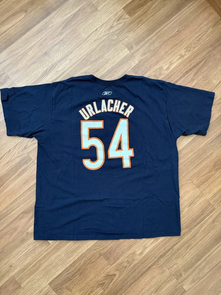 Camiseta REEBOK NFL CHICAGO BEARS BRIAN URLACHER JERSEY TAMANHO P - Imagem 4 de 4