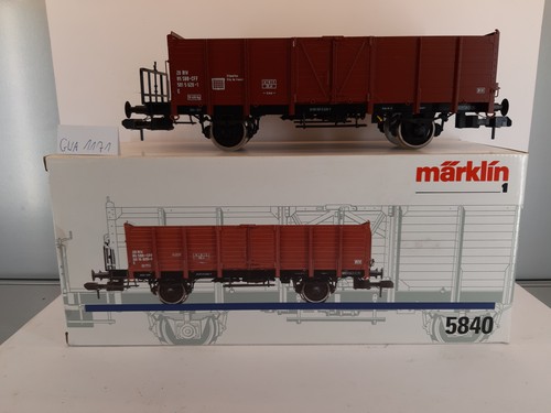 GWA1171 Märklin 5840 Spur 1 - offener Güterwagen mit Bremserbühne SBB-CFF in OVP | Zustand: Gebraucht