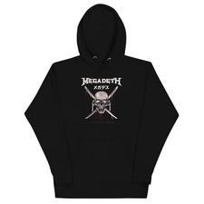 Megadeth Bukokan Mens Officially Licensed Hoodie Black