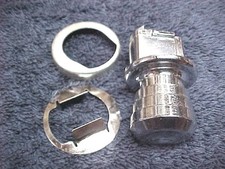 New 1949 - 1953 Kaiser Frazer Chrome Glove Lid Opener Knob Retainers