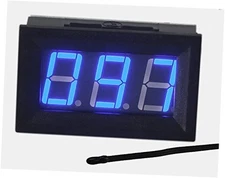 0-167°F Fahrenheit Digital Temperature Meter Blue LED Display MF55 Type NTC 