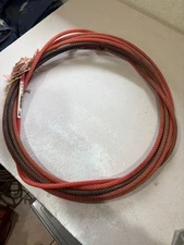1 One USED COWBOY ROPE LARIAT Nylon From Oklahoma Cattle Ranch Centerfire 35' MS