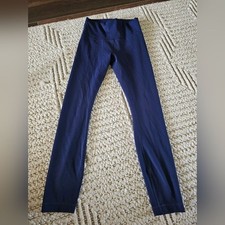 LULULEMON BLUE LEGGINGS PANT NO SIZE TAG EXCE...