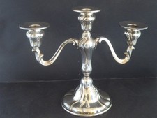 S32-  WMF  Leuchter  Kerzenst&auml;nder Kerzenhalter EP Brass versilbert