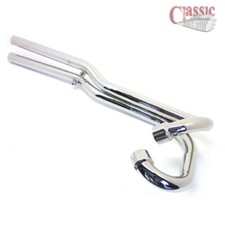Triumph TR6C T120 high level exhaust pipes 71-0022/24