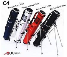 A99Golf C4 Range Sunday Pencil Carry Stand Bag Removable Top Cover w. Stand