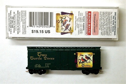 Coche de Navidad MTL Micro-Trains 21502 TDOC "Dos palomas tortuga" | Zustand: New