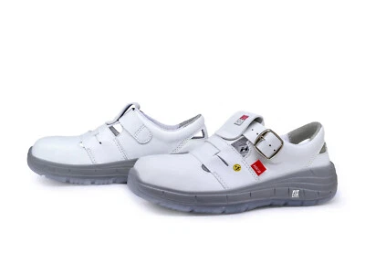 HKS S1 SRC LADY 3 M Damen Sandale Sicherheitssandale Arbeitsschuhe K-RUN WHITE