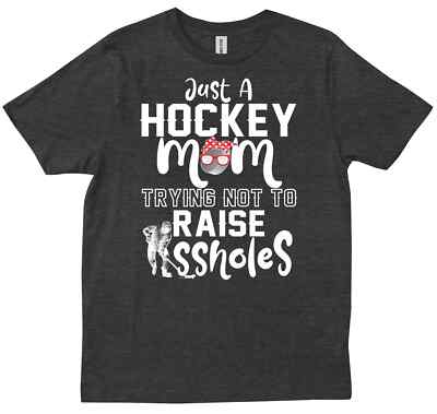 Ice Hockey Hockey Mom Apparel Living That Hockey Mom Life T-Shirt