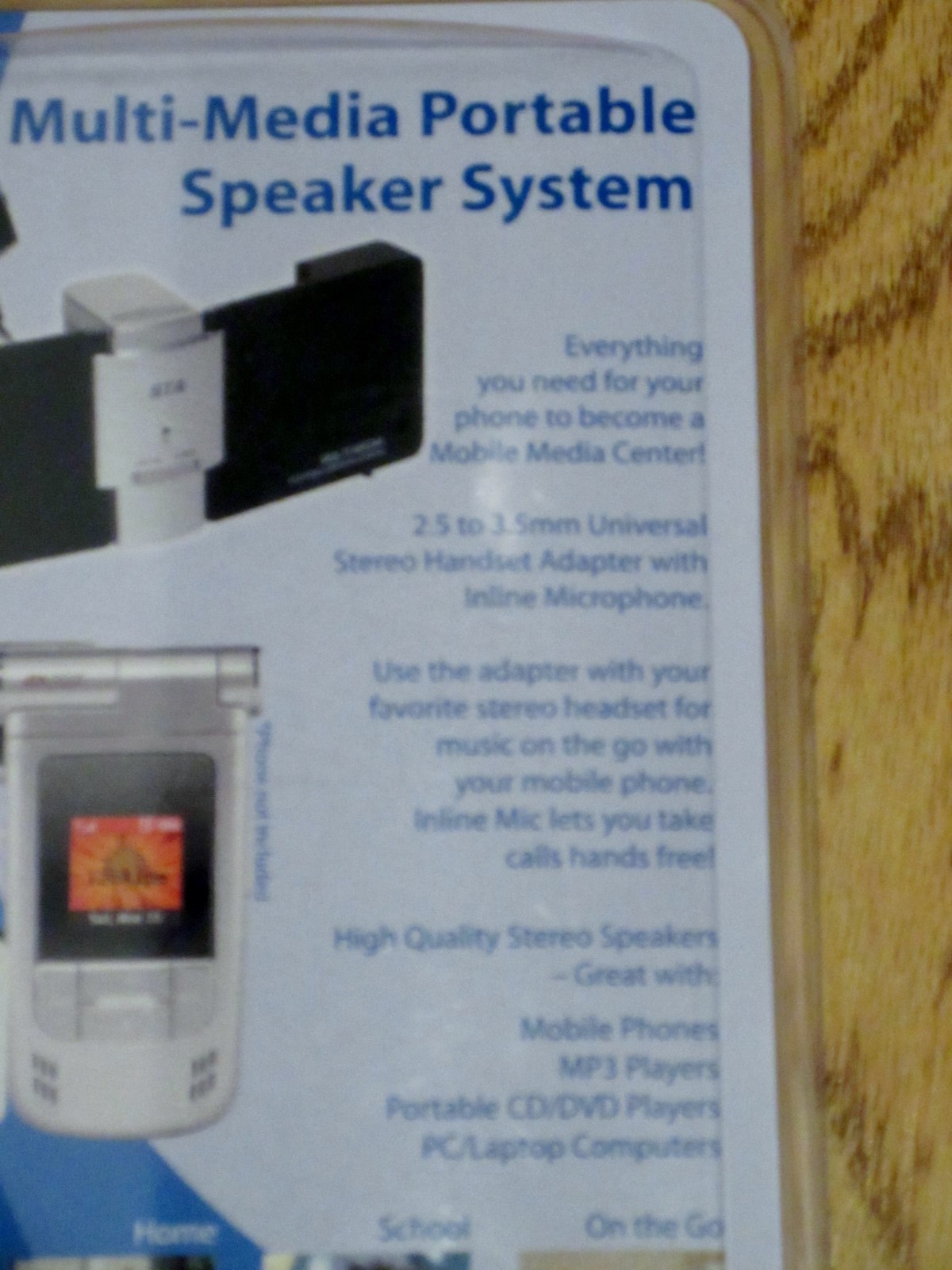 Multi-Media Portable Speaker System 1900000016
