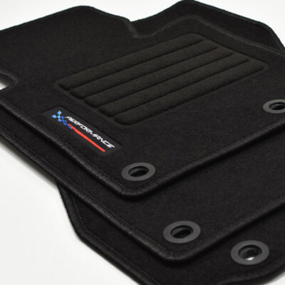 Velours Logo Fußmatten 4 teilig für BMW 3er E36 Cabrio Bj.1993 - 2000 OP