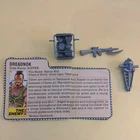 GI G.I. Joe gijoe dreadnok RIPPER WEAPONS FILE CARD LOT backpack gun
