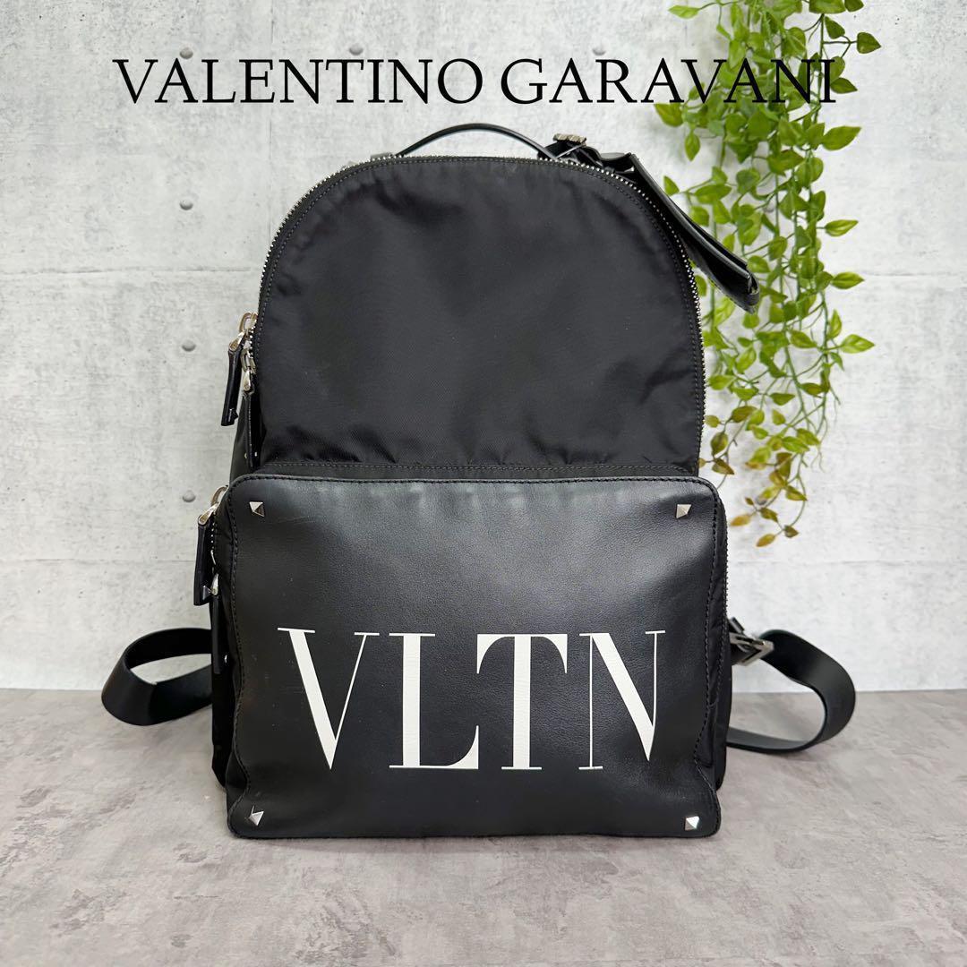 Valentino backpack Vltn Nylon Backpack for Man in Black | Valentino US main image 4