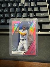 2022 Panini Phoenix Ronald Acuna Jr. Pink Parallel /50 - Atlanta Braves