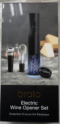 Bralo Electric Wine Bottle Opener, automatic, electric wine bottle, corkscrew