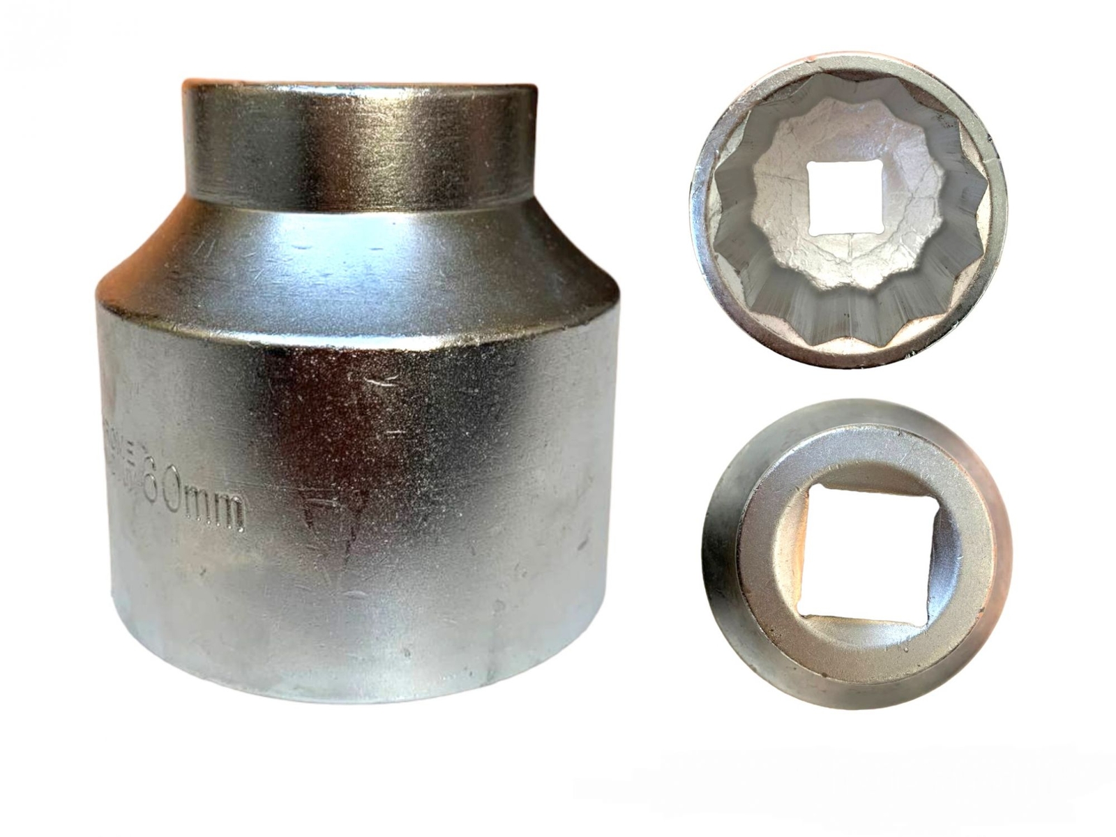 BUSSOLA BUSSOLE POLIGONALE BUSSOLOTTO CHIAVE IMPATTO 60 MM ATTACCO 1 POLLICE