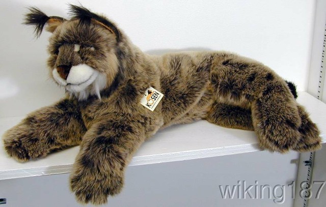lynx plush toy