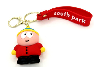 South Park Cartman Comedy 3-D Keychain with Hand Strap NEW