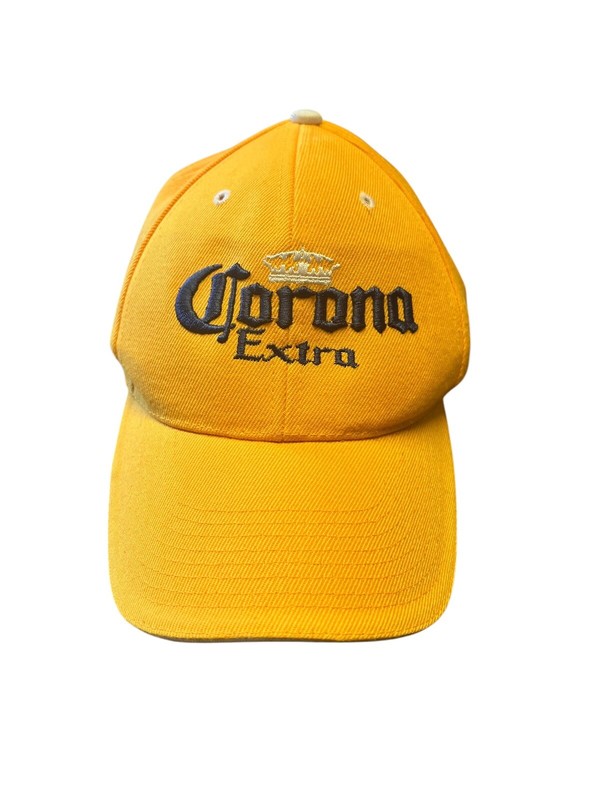 Corona Extra   Hat Adult Yellow Embroidered Cap Trucker