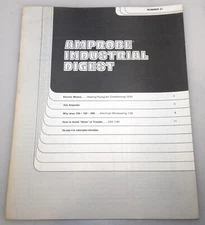 Amprobe Industrial Digest Number 21 Reprinted December 1981