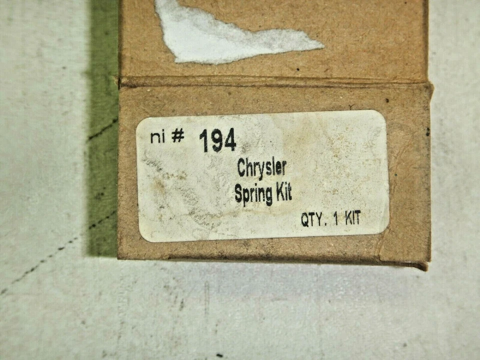 Jeep Chrysler NOS Exhaust Spring Bolt Kit #194 FMK423 FREE SHIPPING Foto 2 de 4