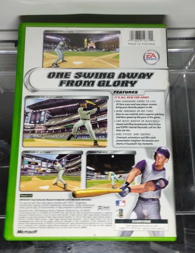Triple Play 2002 (Microsoft Xbox, 2002) with Manual - Picture 5 of 7
