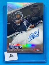 (1)  BRYAN RAMOS QTY 2021 Bowman's Best Prospect Refractor Auto