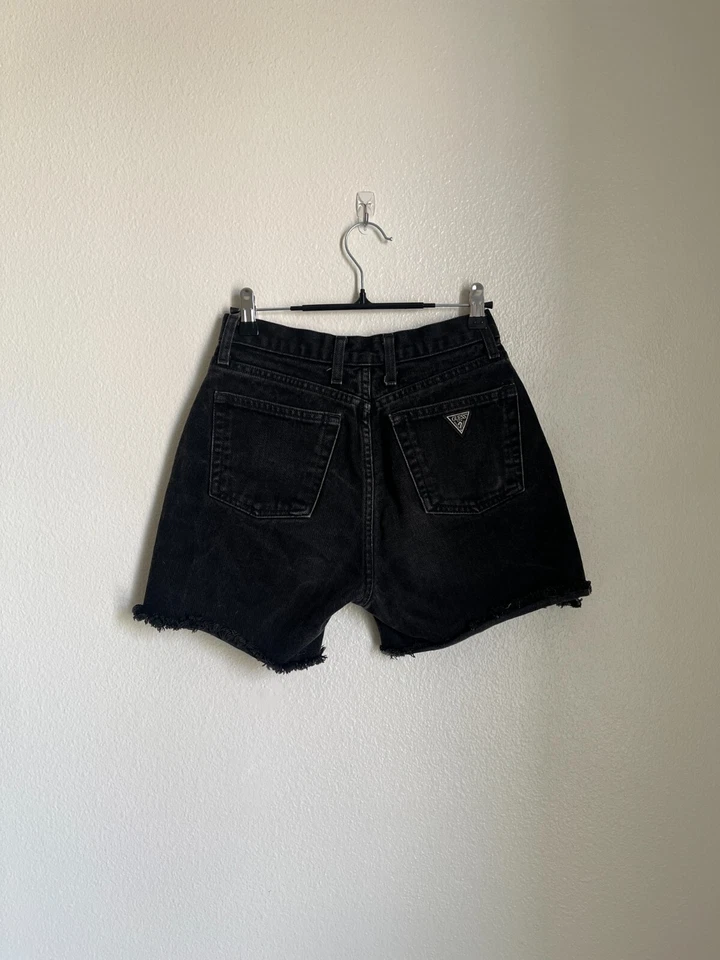 Pantalones cortos vaqueros de mamá de colección condivina para mujer en negro talla 27 Foto 3 de 4