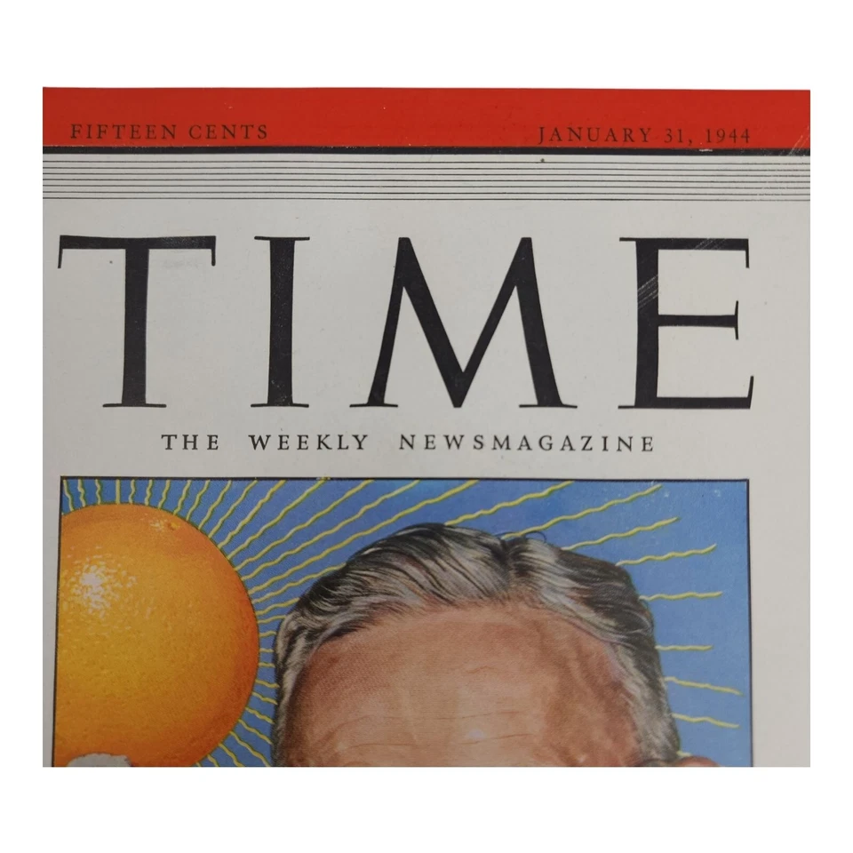 Time Magazine January 31 1944 Californias Governor Warren Number 5 Advertisement - Image 4 of 4