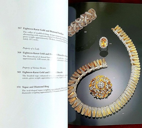 Sotheby's Important Jewels Catalog ~ New York June, 1997 ~ David Webb Buccellati - Imagen 7 de 12