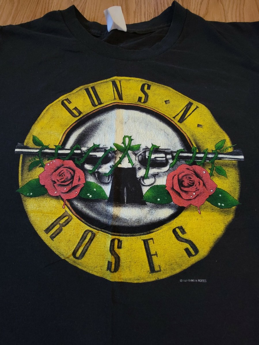 GUNS N' ROSES 1987 Tシャツ Amazon.com: Guns N' Roses Official 1987 Welcome to The Jungle T