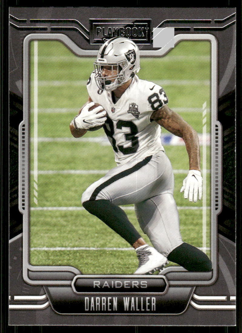 2021 Panini Playbook #53 Darren Waller Purple