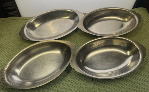 Oval Stainless Steel Serving Dish - 4 Pcs - Picture 5 of 9