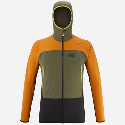 Millet Fusion XCS Hooded Men's Jacket   Leichte Softshelljacke für Herren  khaki