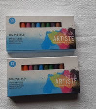 Docrafts lot de 12 pastels à l'huile couleur x 2 (NEUF)