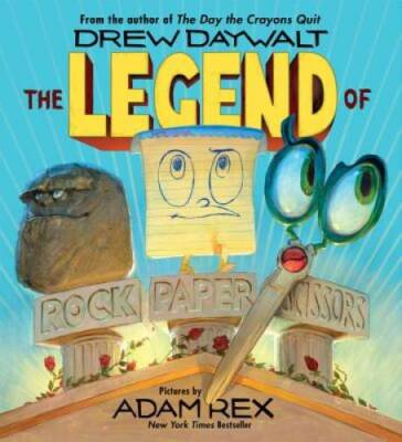 The Legend of Rock Paper Scissors - Hardcover By Daywalt, Drew - GOOD